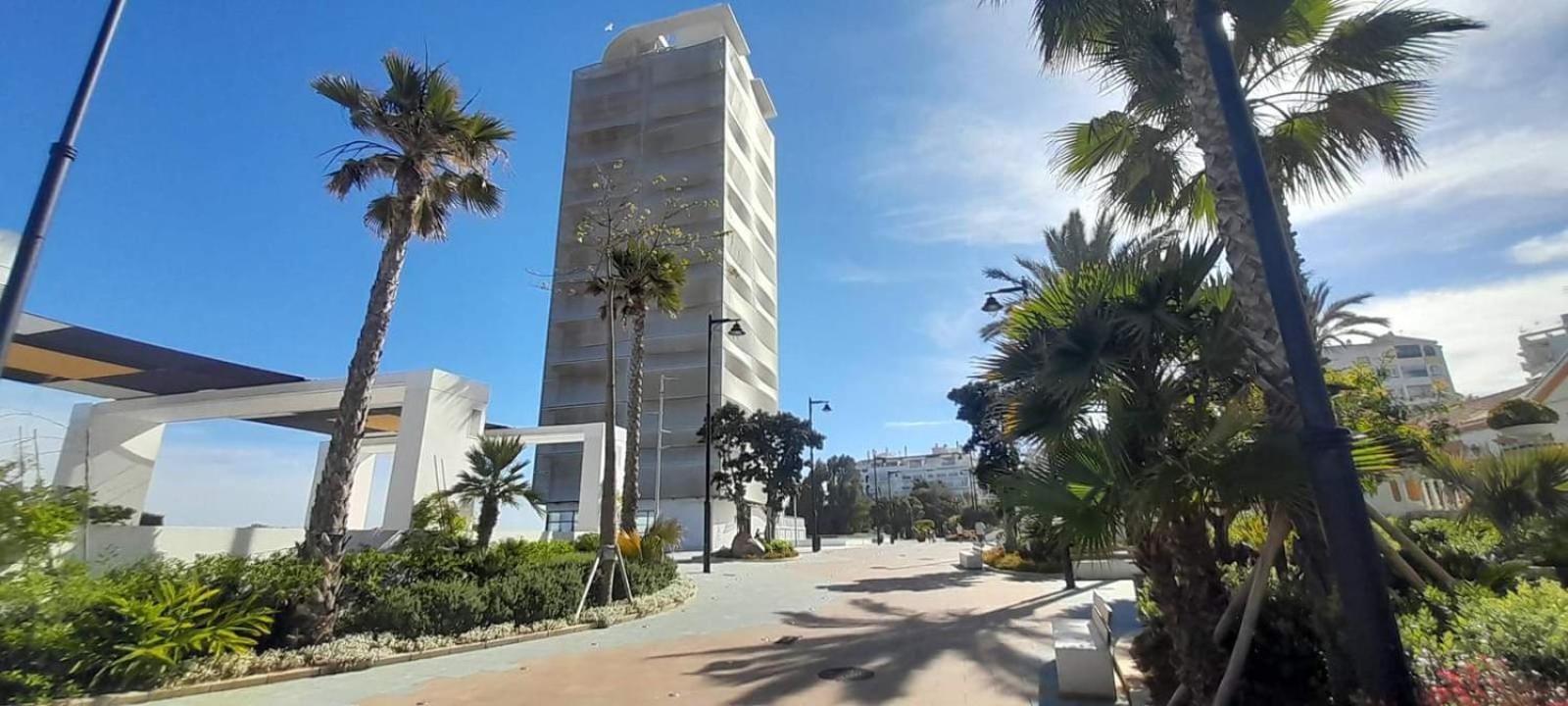 Ferienwohnung Junto A La Playa Del Cristo Cerca Del Puerto Estepona Exterior foto