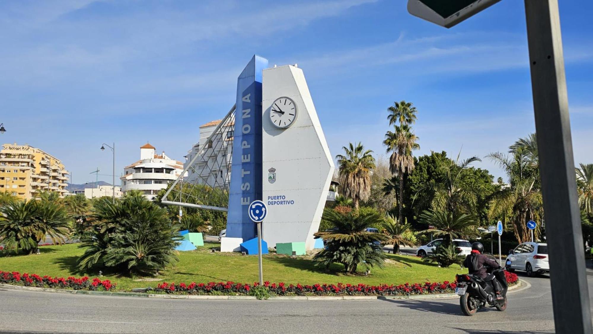 Ferienwohnung Junto A La Playa Del Cristo Cerca Del Puerto Estepona Exterior foto